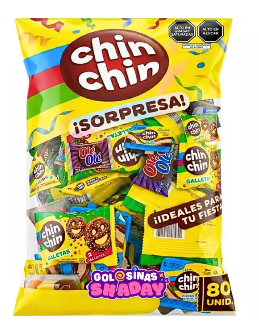 Chin Chin Sorpresa x 80 UND